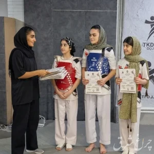 تکواندوکاران خردسال و نونهال آکادمی امیران رودهن در آزمون رسمی فدراسیون