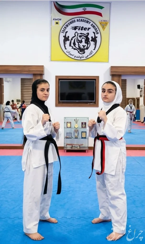 درخشش دو نونهال تکواندوکار دماوندی در آزمون کمربند مشکی دان یک