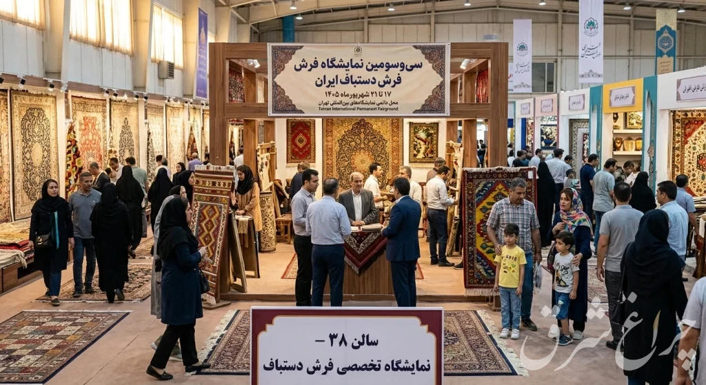 سی‌وسومین نمایشگاه فرش دستباف ایران با حضور ۱۵۸ شرکت در تهران برگزار می‌شود