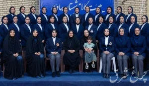 حضور مسئولان هیئت کاراته و اداره ورزش دماوند در مسابقات بانوان